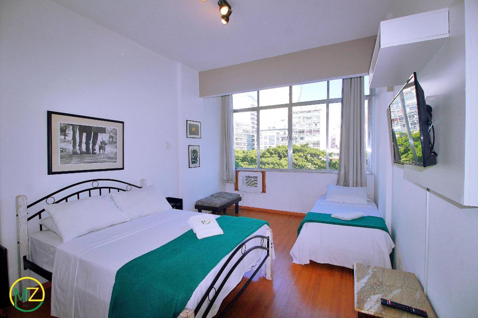 Confortavel Studio Para 5 Pessoas Em Copacabana 里约热内卢 外观 照片